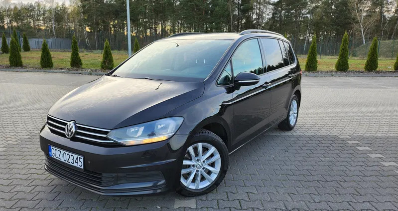 volkswagen touran Volkswagen Touran cena 59400 przebieg: 260018, rok produkcji 2017 z Czarne